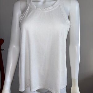 Wet Seal White Sleeveless Tank Top